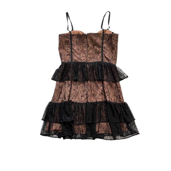 MAJORELLE Carley Mini Dress in Black‎ - Picture 7 of 11
